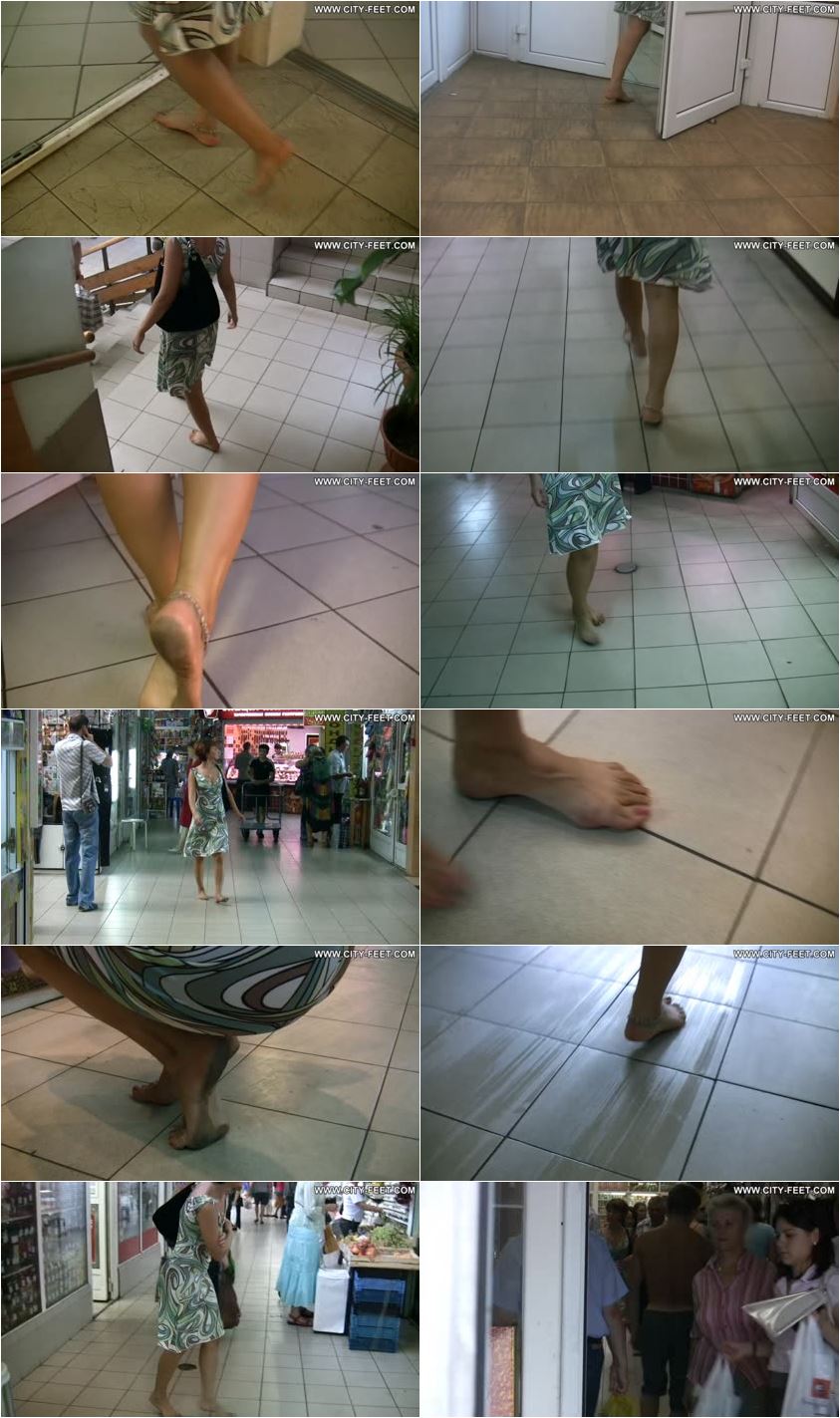 Screenlist Dirty feet in public. Part 2. - HD/MP4