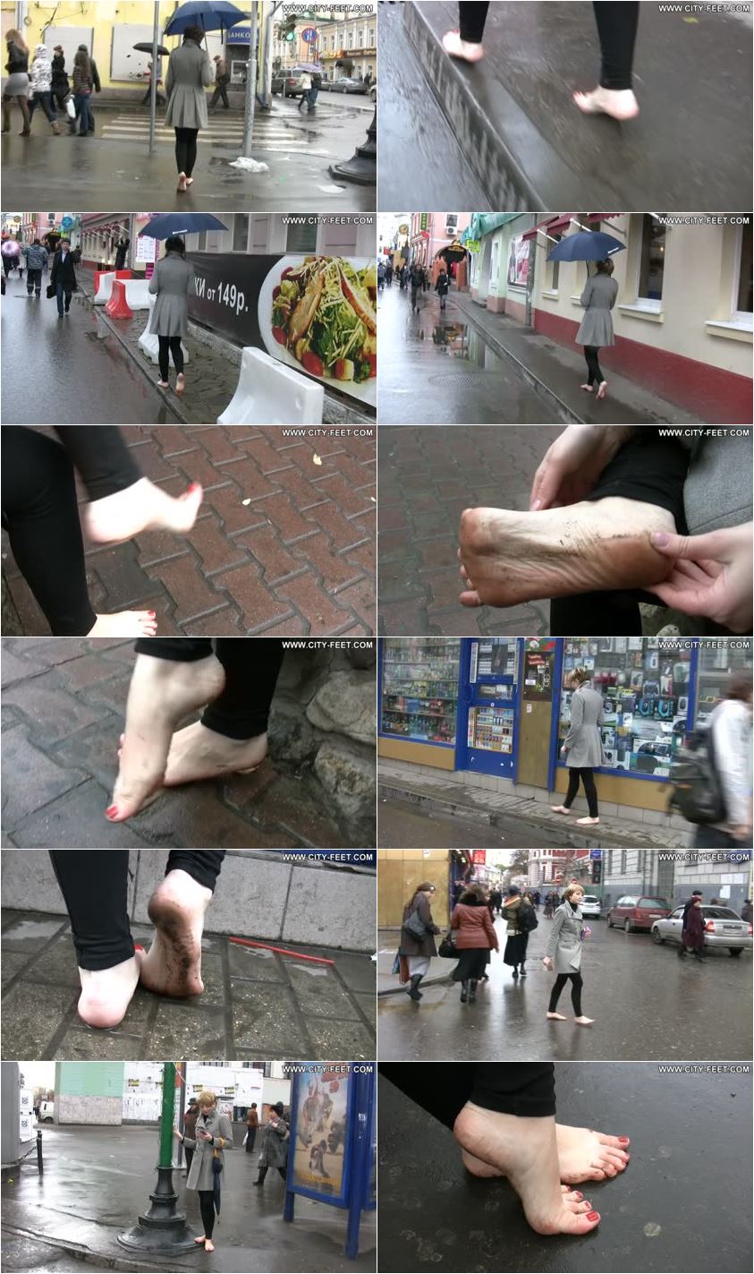 Screenlist Autumn barefoot stroll. Part 1. - HD/MP4