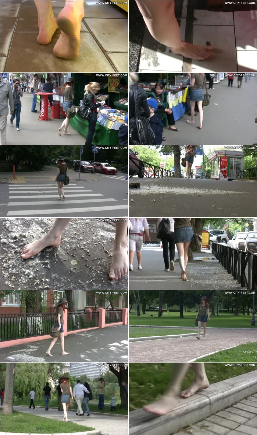 Screenlist Barefoot hippie girl. Part 2. - HD/MP4