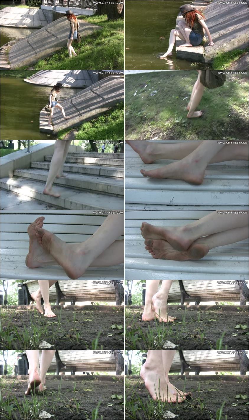 Screenlist Barefoot hippie girl. Part 3. - HD/MP4