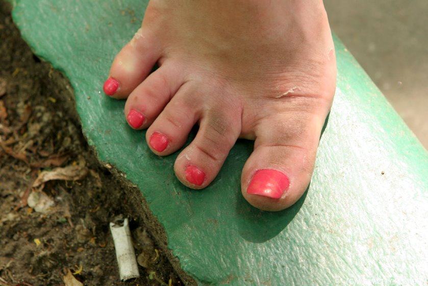 Cover 3 Barefoot in summer city. Part 3. - Full HD/MP4