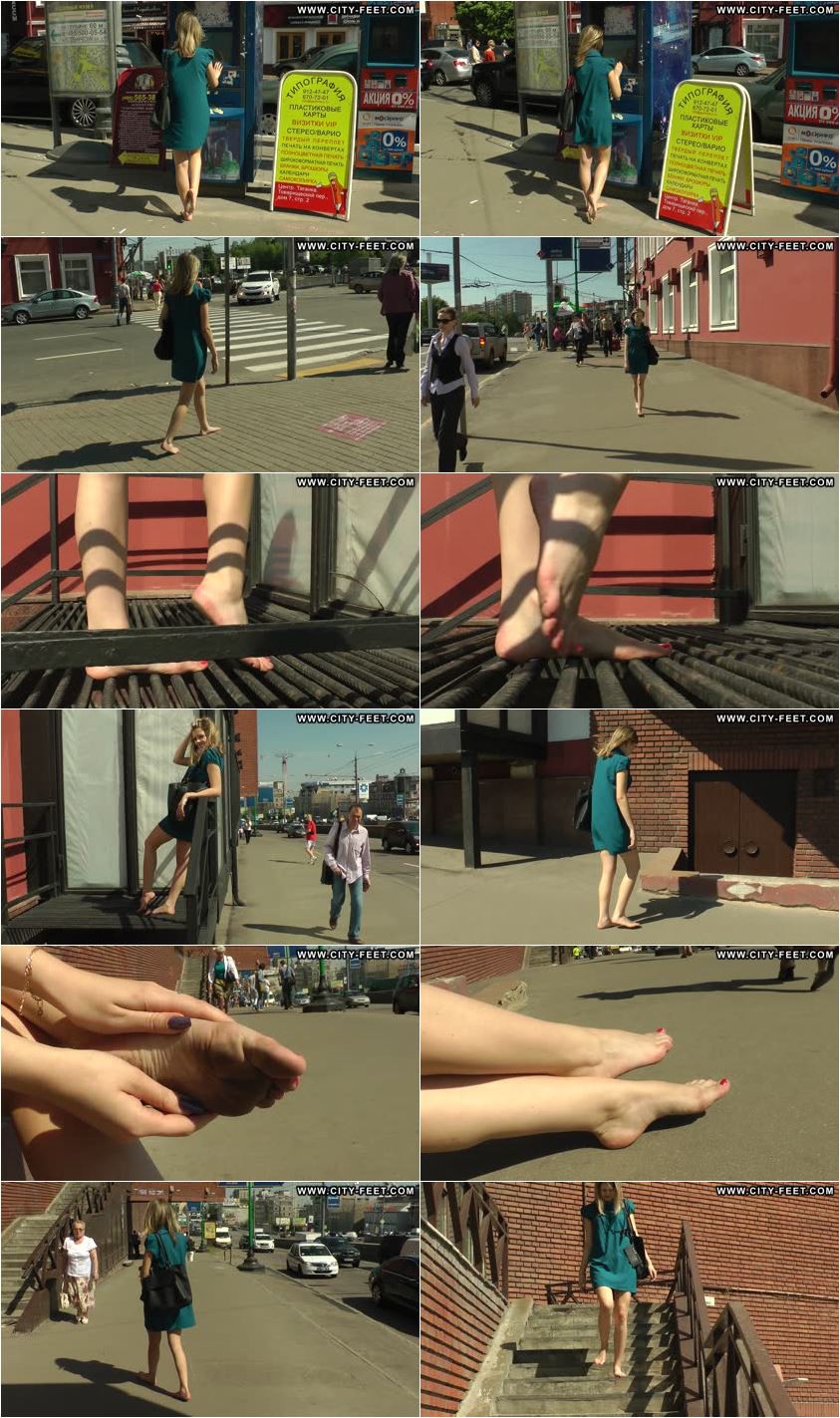 Screenlist Blonde in blue dress. Part 1. - Full HD/MP4