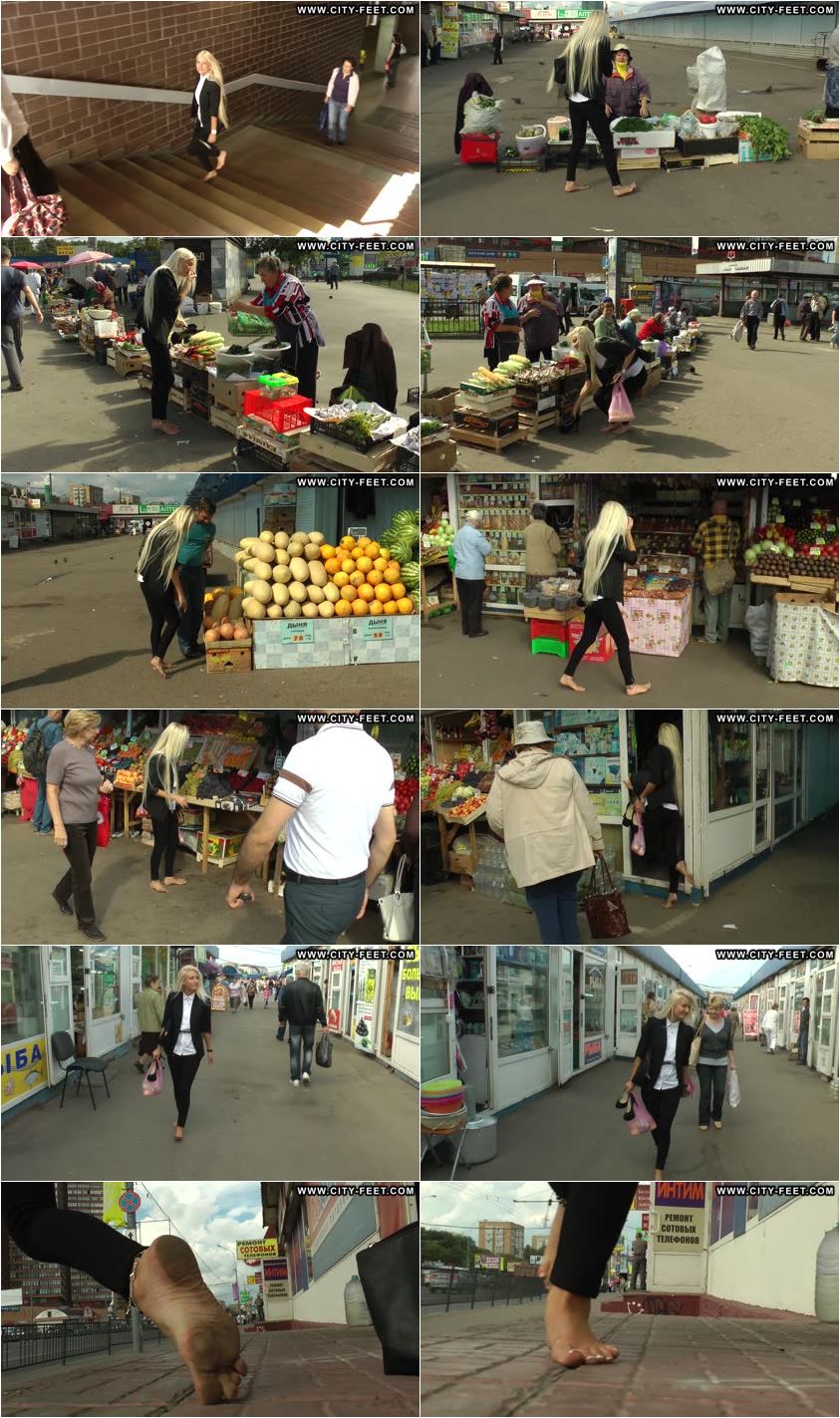 Screenlist Barefoot office girl. Part 2. - Full HD/MP4