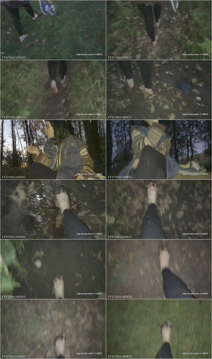 Screenlist Walking & Smoking Barefoot in the Woods - Full HD/MP4