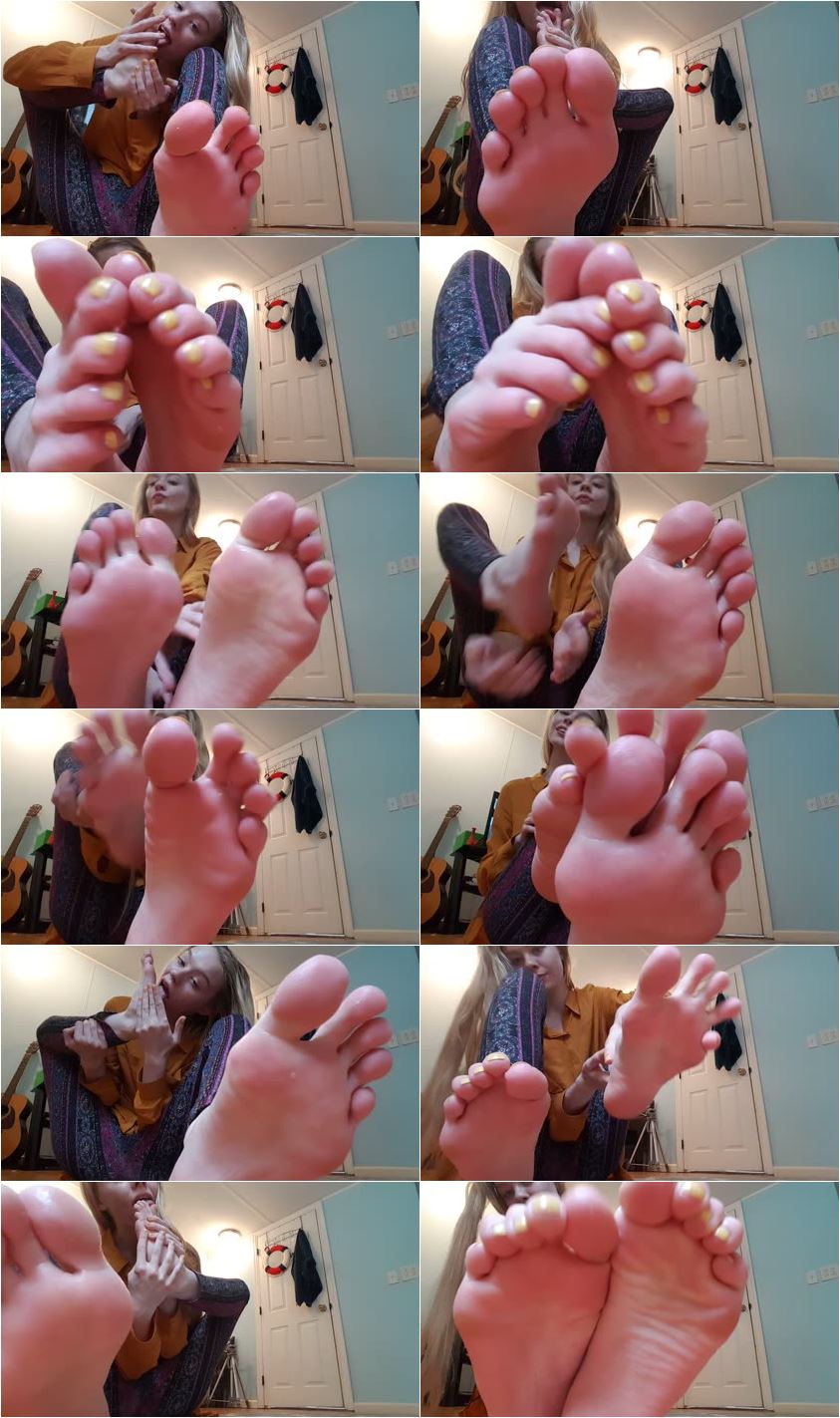 Screenlist Sunsual Self Worship w/ Countdown 6min — foot fetish community - HD/MP4