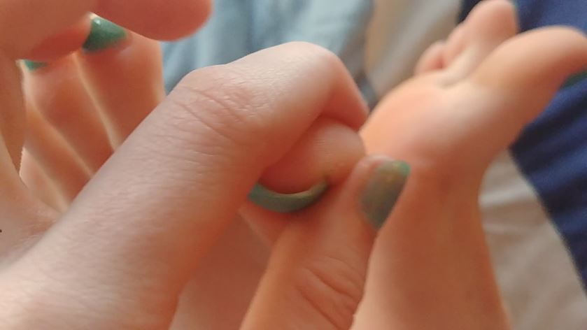 Cover 4 Turquoise Toes Countdown 3min — foot fetish community - Full HD/MP4