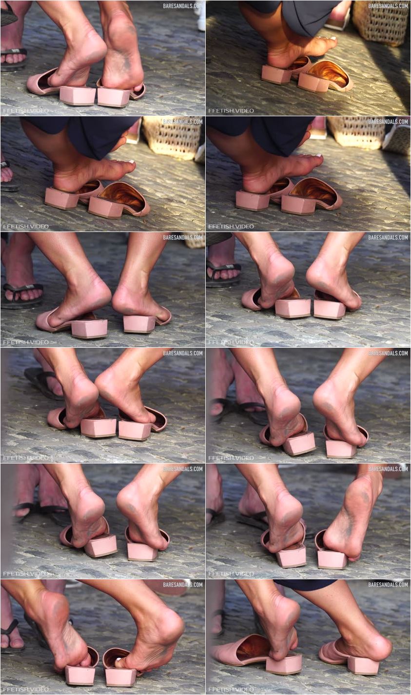 Screenlist Amazing German soles slipping out of pink sandals candids - Update 12264 UHD 4K - 4K Ultra HD/MP4