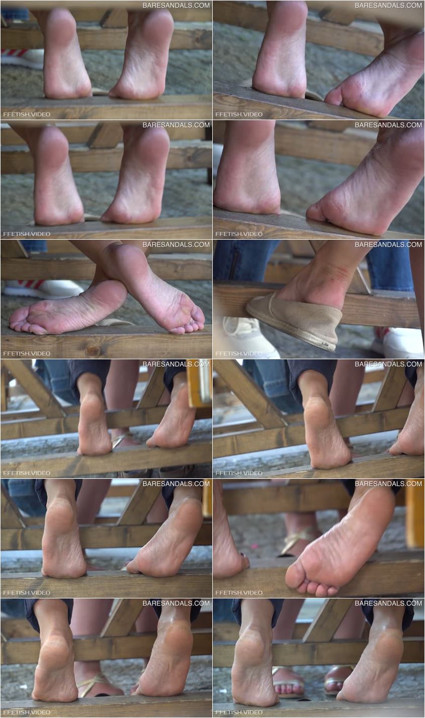 Screenlist Two German girls barefoot showing off soles under the cafe table - update 12269 UHD 4K - 4K Ultra HD/MP4