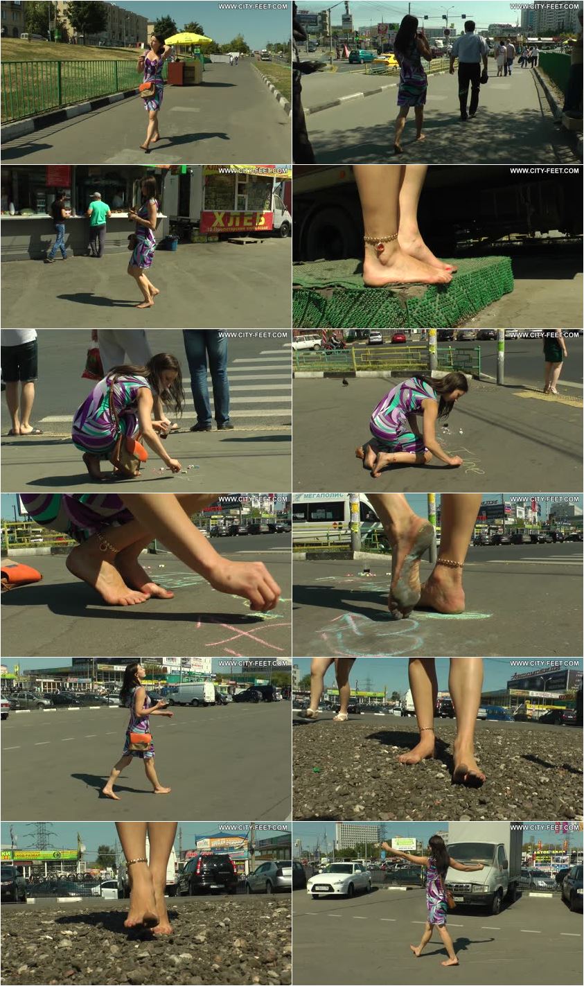 Screenlist City Feet - Tough black soles. Part 2. - Full HD/MP4