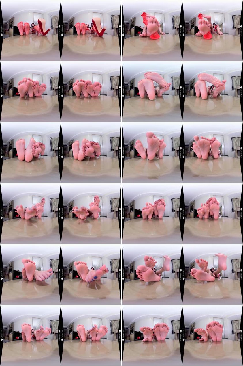 Screenlist ainovdo - Lin & Yi / Christmas Feet VR - F - 4K Ultra HD/MP4