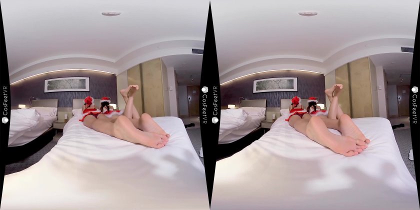 Cover 3 ainovdo - Lin & Yi / Christmas Feet VR - L - 4K Ultra HD/MP4
