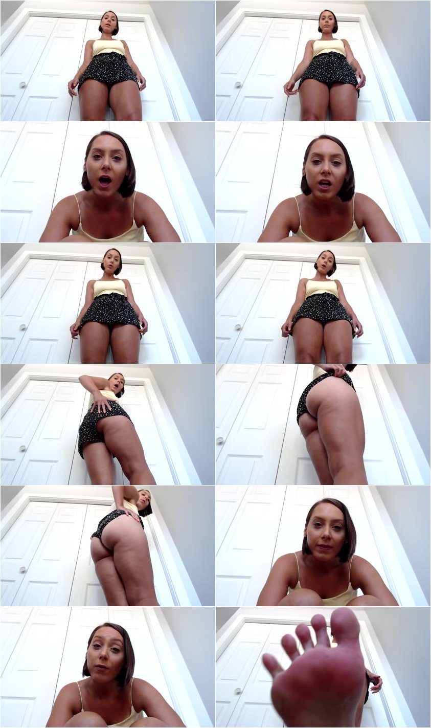 Giantess Ass Worship and Humiliation POV - Goddess Arielle pic