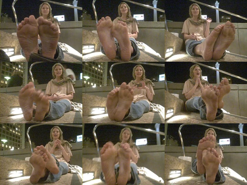 Cover 2 Candid Stinky Soles - SIZE 11 RANK BALLERINA FEET!!!! - SD/WMV