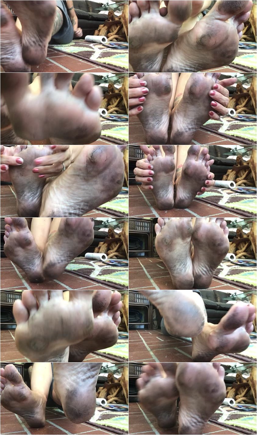 Screenlist Faerylovely - Worship my dirty feet - HD/MOV