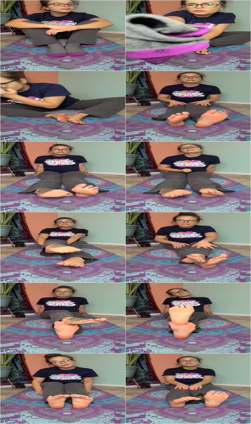 Screenlist Taystoes - Yoga Teacher Smelly Socks JOI Punishment - HD/MP4