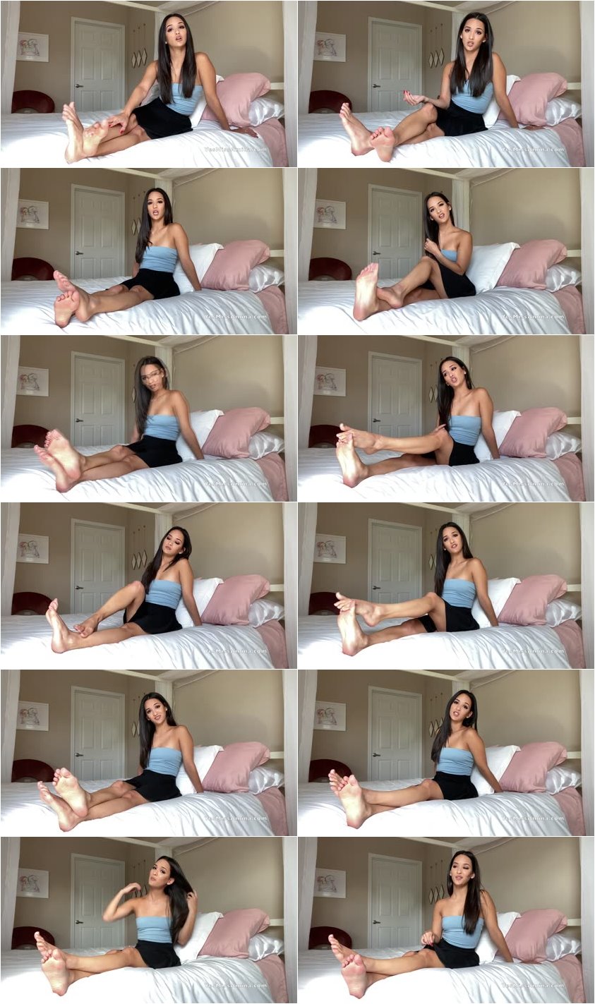 Screenlist Miss Amina Rose - Stroke To My Feet - Edging Game - Full HD/MP4
