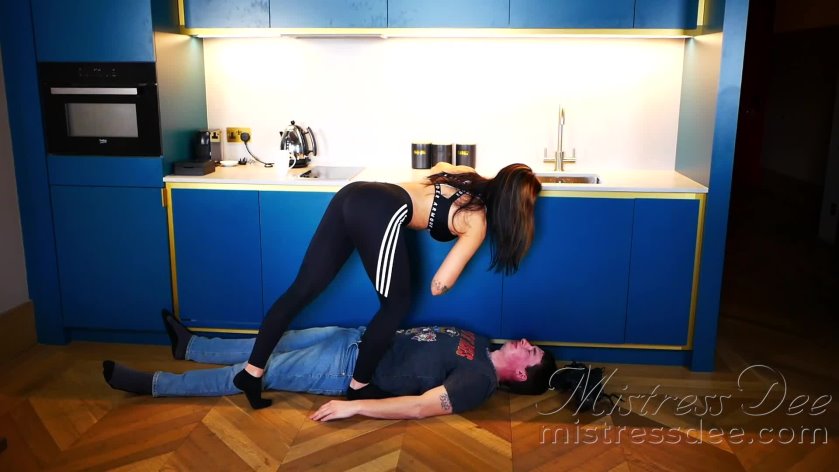 Cover 3 MistressDee - Sock Sniffing Room Mate Reprobate - Full HD/MP4