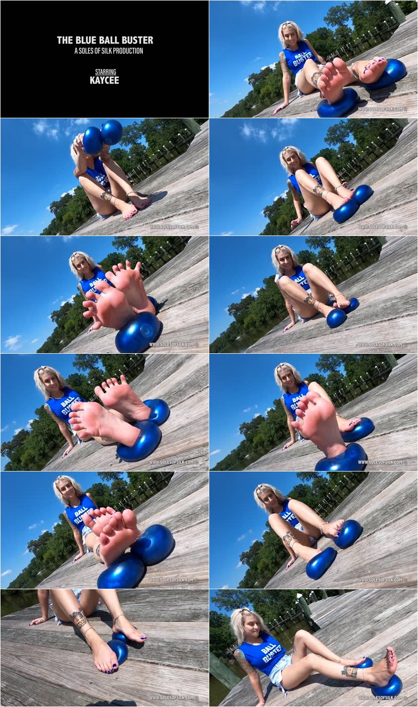 The Blue Ball Buster - Soles of Silk - Full HD/MP4