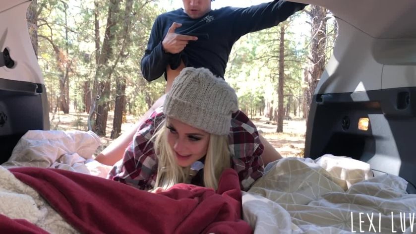 Cover 4 Lexi_luv - Amateur Outdoor Camping Fuck - HD/MP4