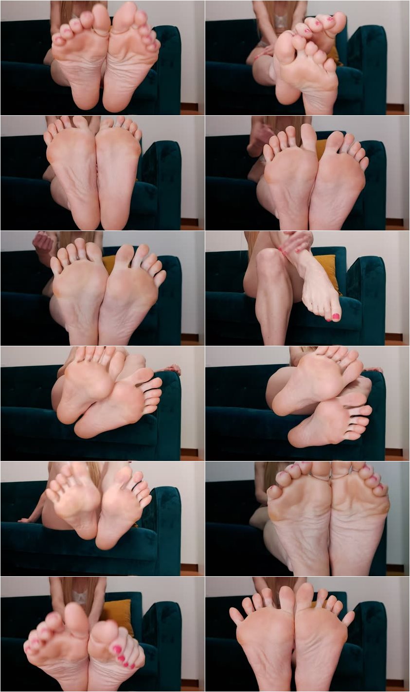 Screenlist Ninadollx - segati per i miei piedi - Full HD/MP4