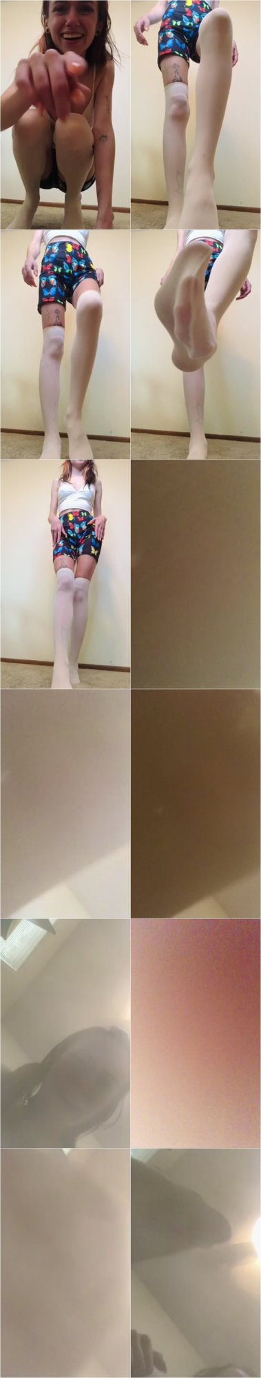 Screenlist GoddessMayHere - Giantess Tease : Stuck In My Nylon Stocking - SD/MP4