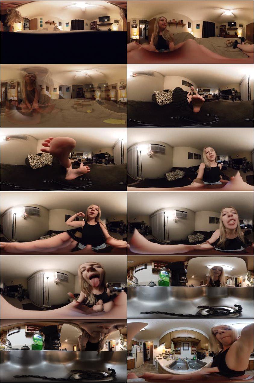 Screenlist Tinyguycustoms - Zaurus Stepsister Finds You Shrunk - VR360 - 4K Ultra HD/MP4