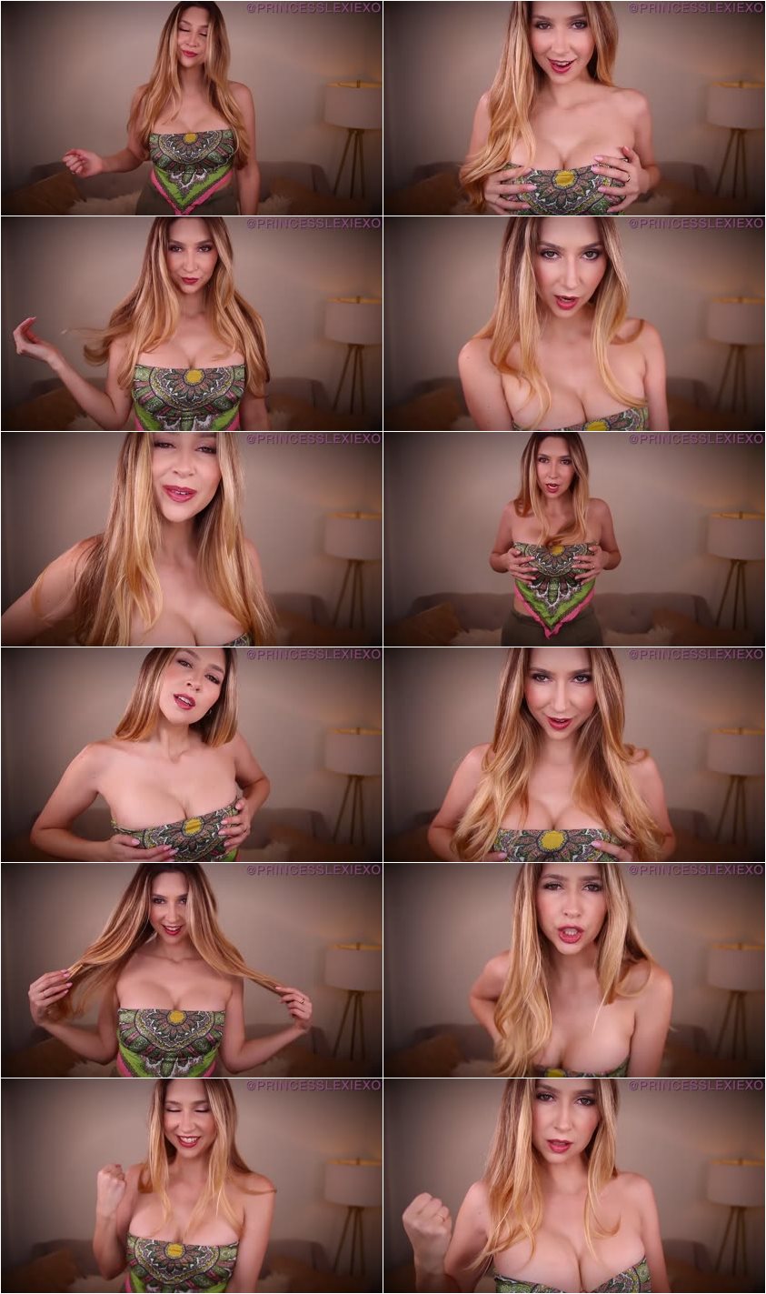 Screenlist Princess Lexie - My Tits Make You Suck Cock - Full HD/MP4