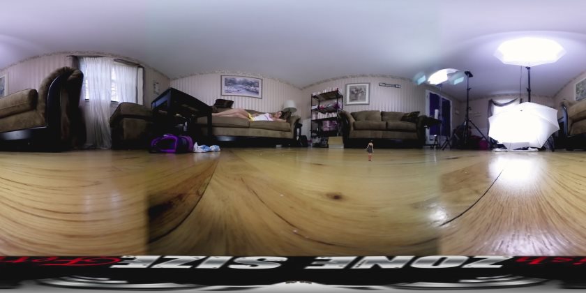 Cover 4 GiantessZone VR Videos - EX girlfriend shrinks you and your wife VR360 4K SFX - 4K Ultra HD/MP4