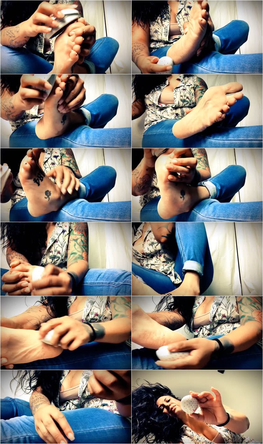 Screenlist DreXOXO - Foot cleaning and ignore - Full HD/MP4