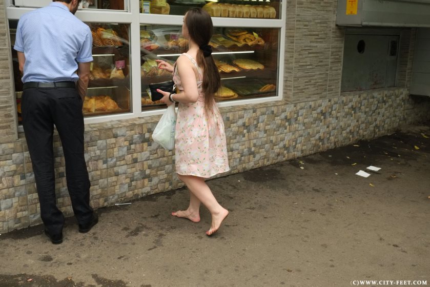 Cover 3 City Feet - A girl in a summer dress. Part 3. - Full HD/MP4