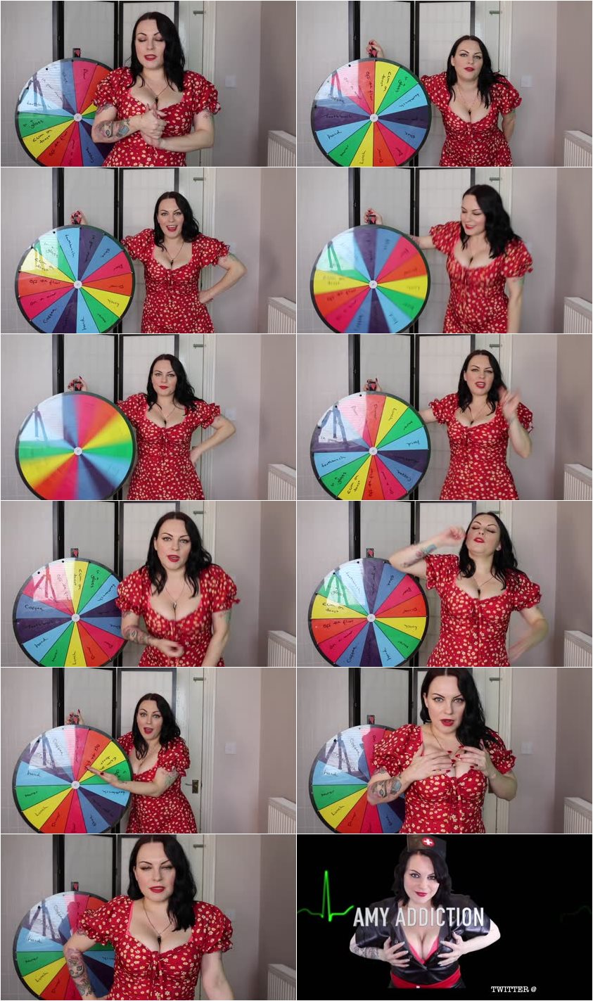 Screenlist Miss Unpredictable - The Humiliation Games: Cum Eating Instructions Wheel 7 Day Of Tasks. - Full HD/MP4