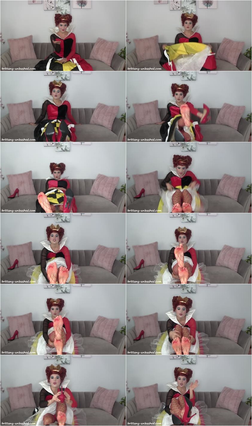 Screenlist Brittany Marie - Queen's Favorite Foot Stool - HD/MP4