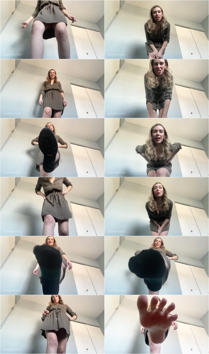 Screenlist Goddessxoally - Squished like a bug - Full HD/MP4