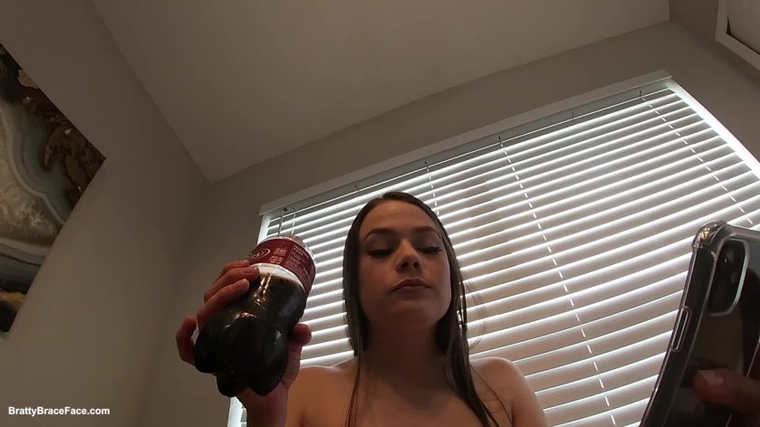 Cover 4 Bratty Brace Face - Swallowed At Snack Time - Full HD/MP4
