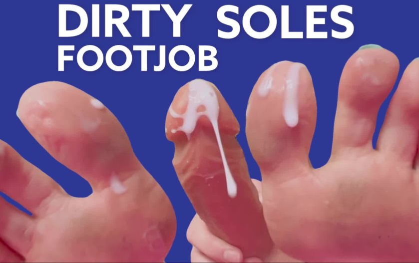 Cover Brianna Kelly - Dirty Soles Footjob On Dildo ASMR - Full HD/MP4
