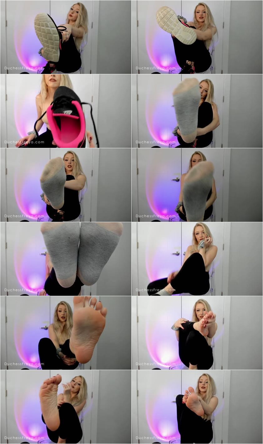 Screenlist DuchessFreya - Dirty Sweaty Feet [Worship, Soles] - Full HD/MP4