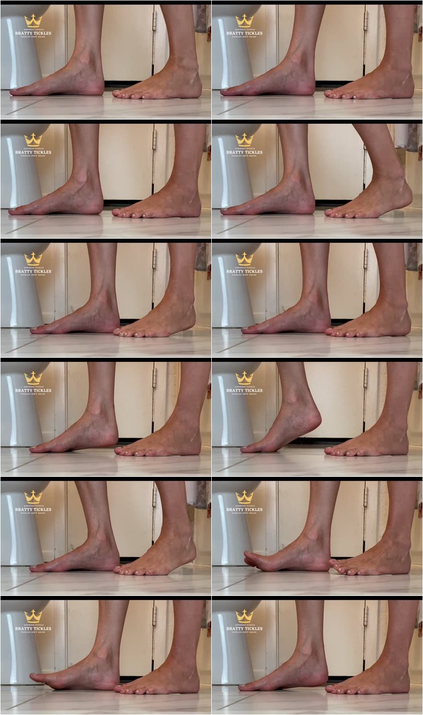 Screenlist Tickle's Soft Soles - Barefoot On The Bathroom Floor While Sniffling & Blowing My Nose - Full HD/MP4