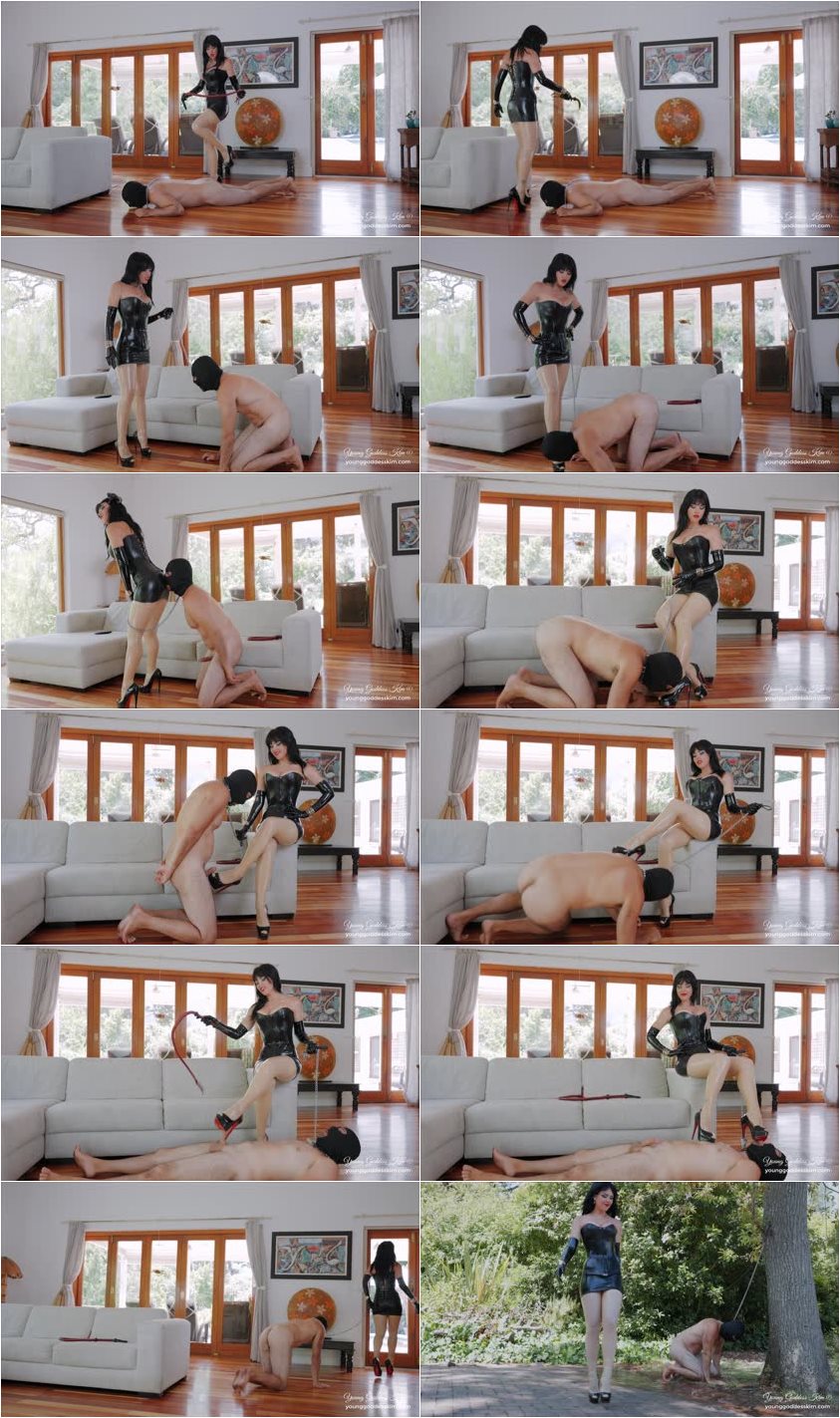 Screenlist Young Goddess Kim - Latex Goddess Pet Play: Teased, Used & Ruined - 4K Ultra HD/MP4