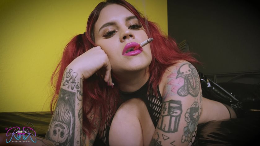 Cover 4 Miss Roper - Rubber Gimp Ashtray! Ft Miss Roper - 4K - 4K Ultra HD/MP4