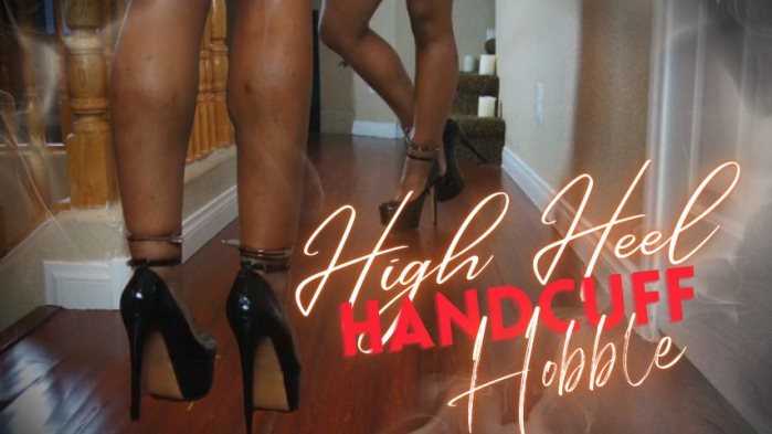 Cover 2 Cupcake SinClair - High Heel Handcuff Hobble - 4K Ultra HD/MP4