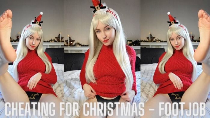 Cover 2 TheTinyFeetTreat - Cheating For Christmas - Footjob - Full HD/M4V