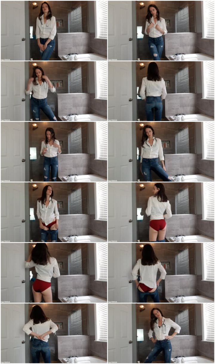 Screenlist Sage Eldritch - Dr. Sage Wets Her Blue Jeans on Casual Friday - Full HD/MP4
