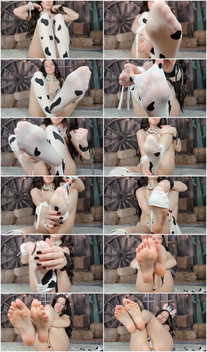 Screenlist TheTinyFeetTreat - Milk Yourself for Stockings and Feet JOI - Full HD/M4V