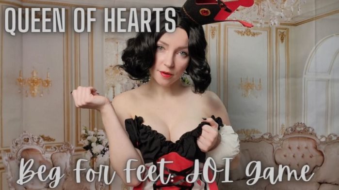 Cover 2 TheTinyFeetTreat - Queen of Hearts - Beg For Feet JOI - Full HD/M4V