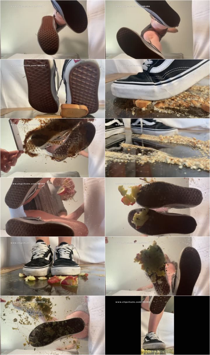 A Crushing Dream Comes True - Food Crush, Pov And Underglass Views In Vans  Old School Sneakers - Tramplegirls Shoejobs and Cockcrush - 4K Ultra HDMP4