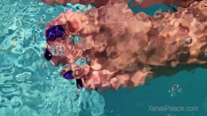 Cover 4 xanaspalace - Xana's Underwater Feet - Full HD/MP4