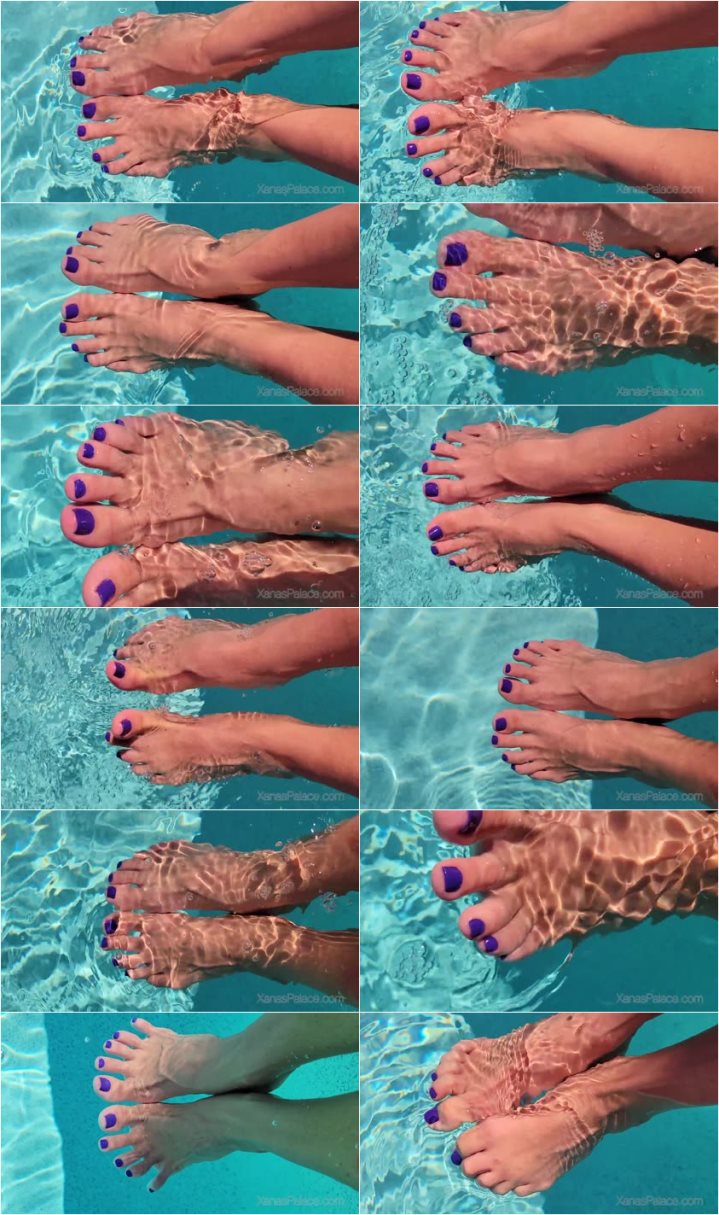Screenlist xanaspalace - Xana's Underwater Feet - Full HD/MP4