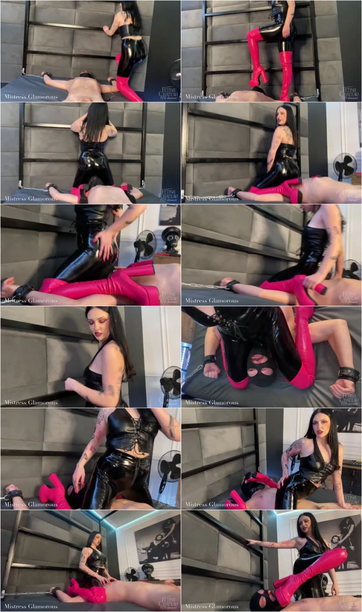 Screenlist Fetish Chateau Dommes - Facesitting In Black Shiny Leggings - [Fhd] | Mistress Glamorous - Full HD/MOV