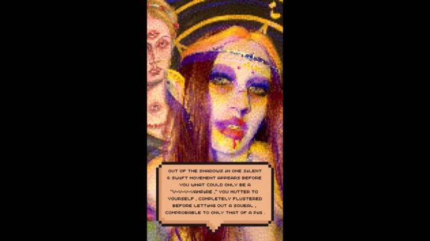 Cover 2 moreshameless - 8-Bit Milk Findom Video Game Series: The Catacombs - SD/MOV