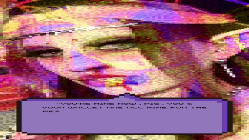 Cover 4 moreshameless - 8-Bit Milk Findom Video Game Series: The Catacombs - SD/MOV